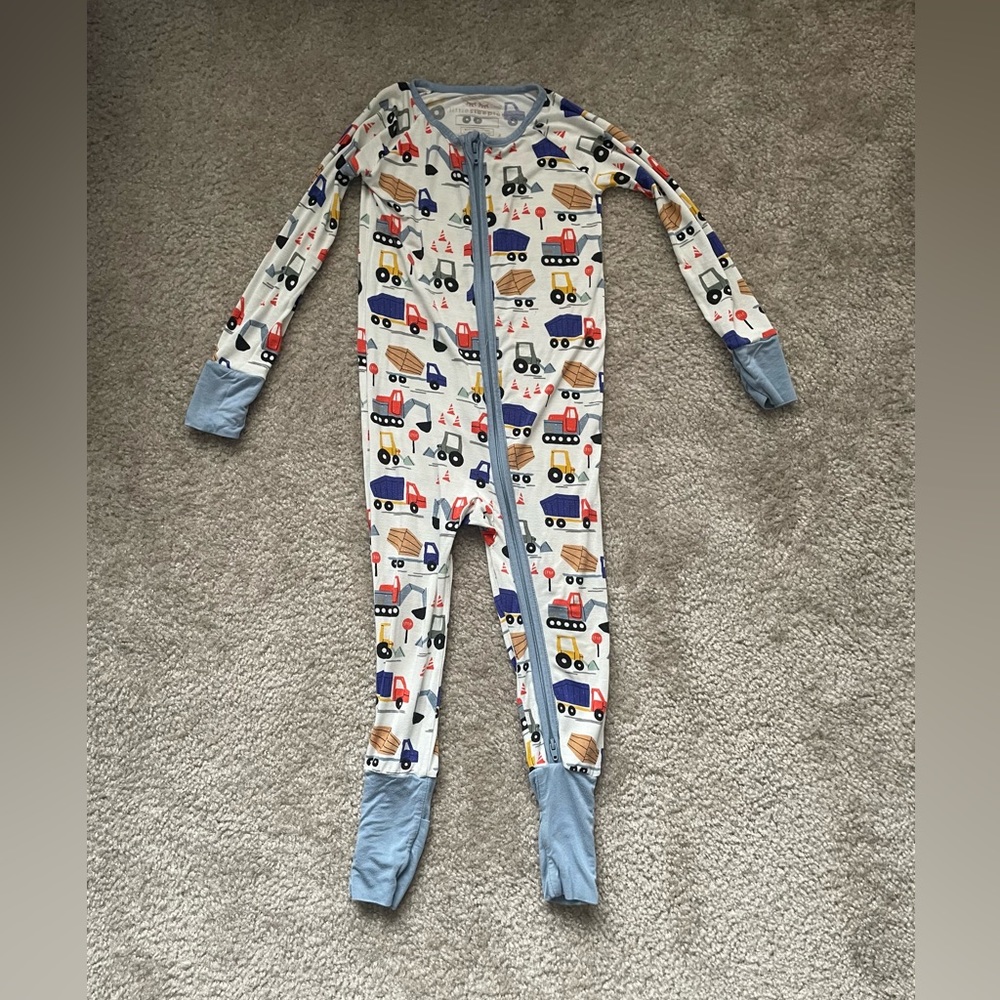 Little Sleepies Construction Zippy